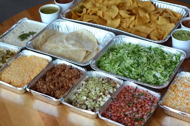 Mixed Taco & Burrito Bowl Bar